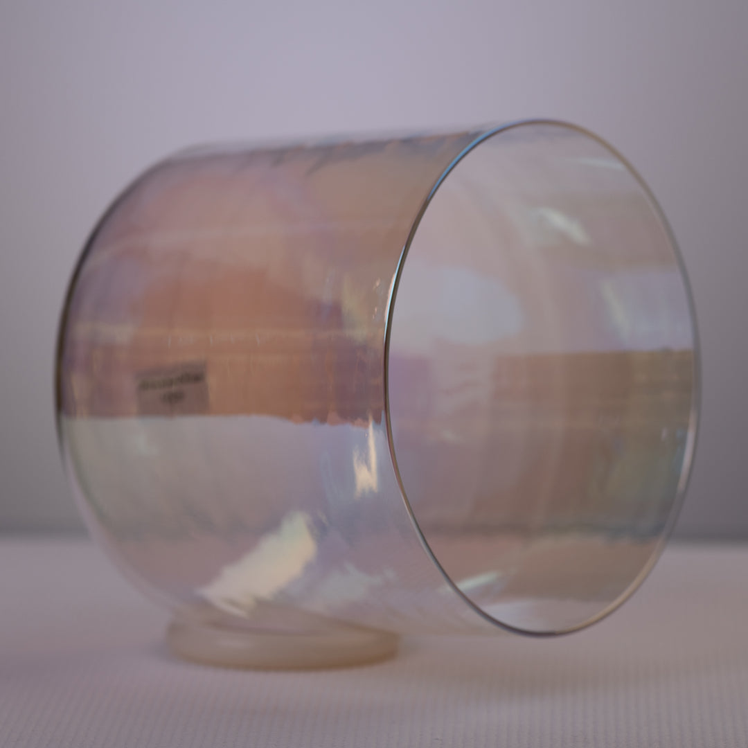9" G-43 Prismatic Crystal Singing Bowl