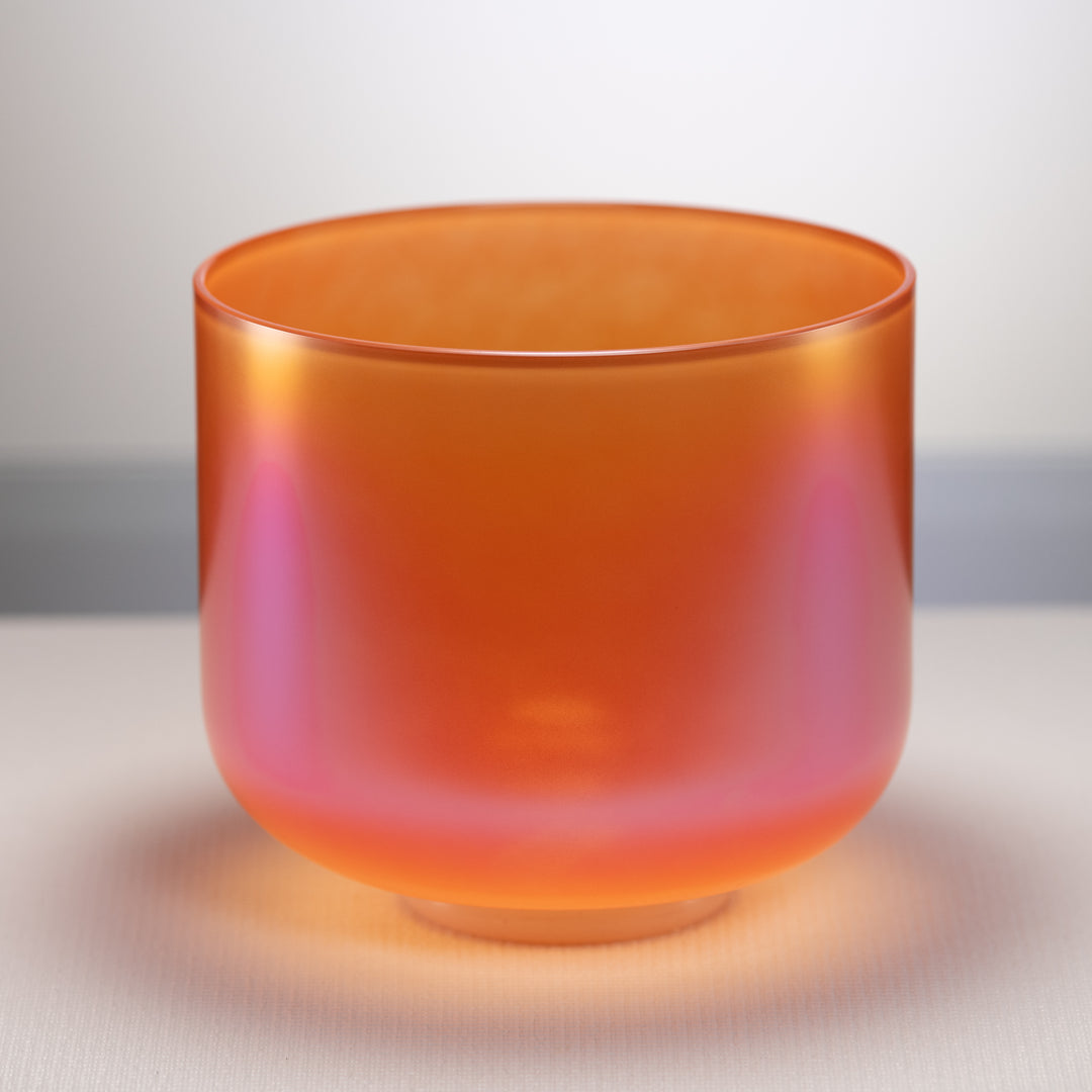 9" C-9 Sunset Serenade Crystal Singing Bowl, Perfect Pitch