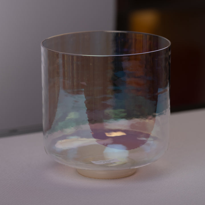 9" G-43 Prismatic Crystal Singing Bowl
