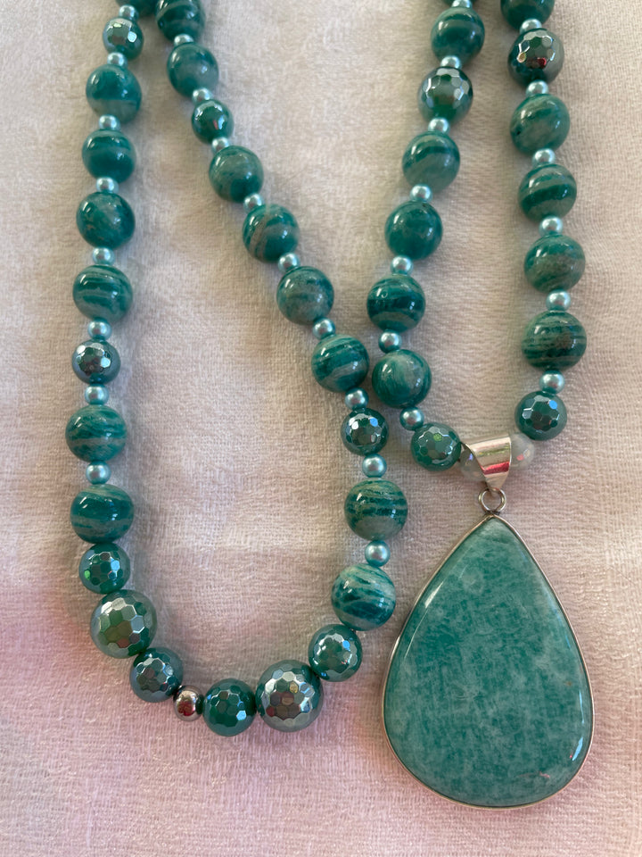 Russian Amazonite Mala