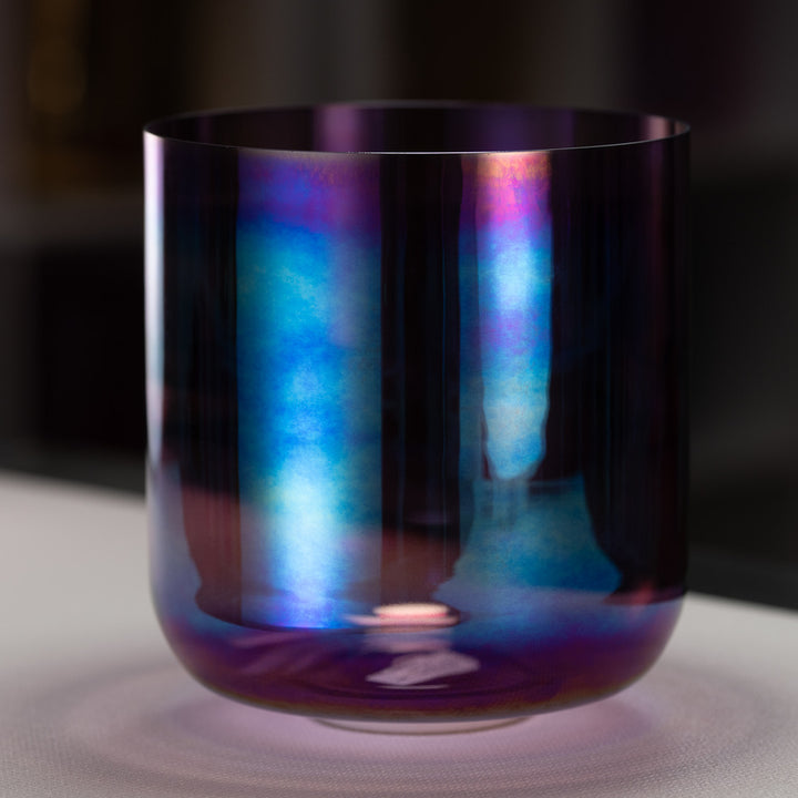 10" A#-8 Amethyst Activation Crystal Singing Bowl