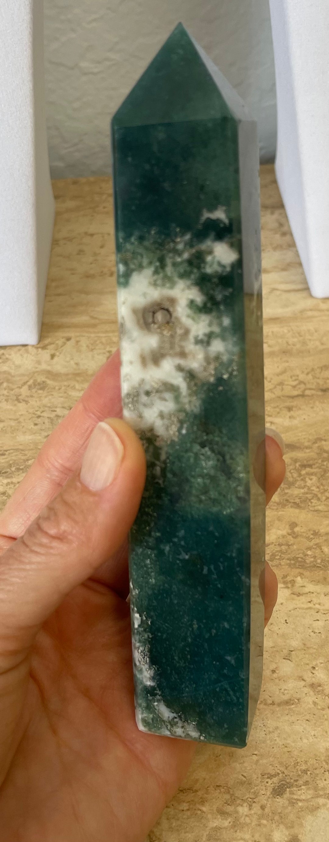 Moss Agate Tower: #1