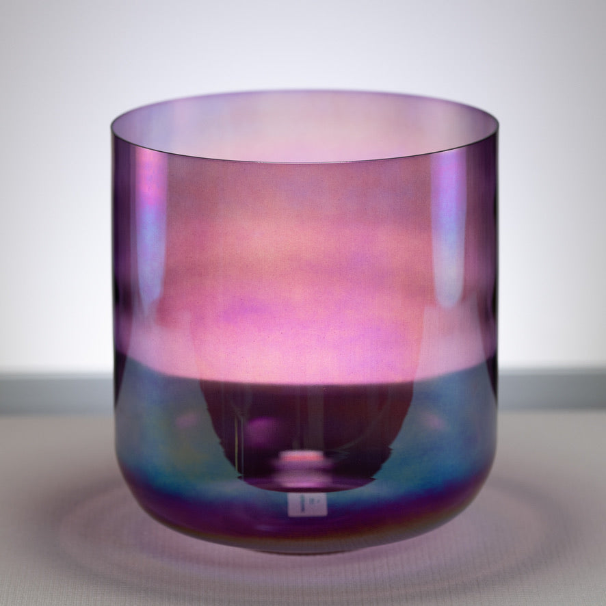 10" A#-8 Amethyst Activation Crystal Singing Bowl