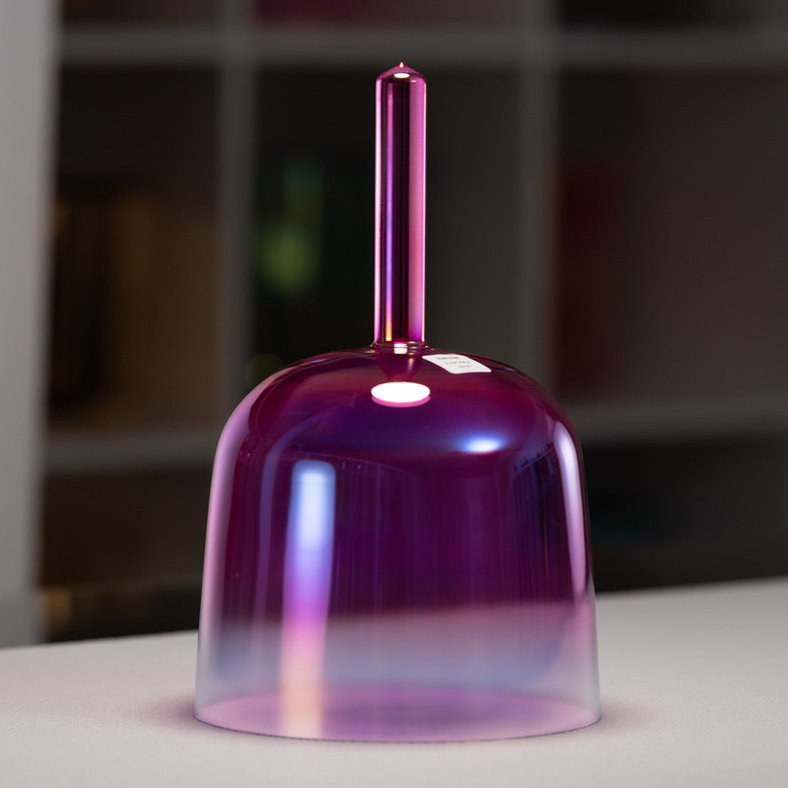 7.75" F#-3 Rose Blossom Singing Bowl, Handheld