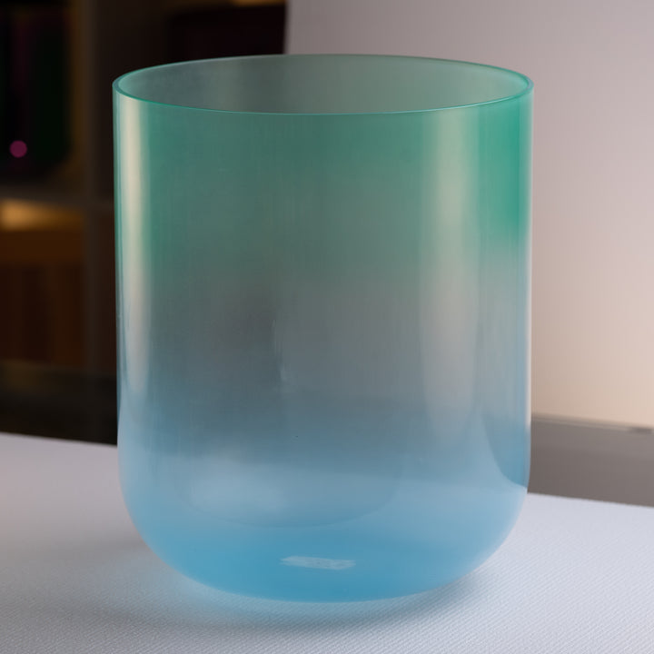 12" E+34 Turquoise Tide Sacred Symphony Bowl | TALL