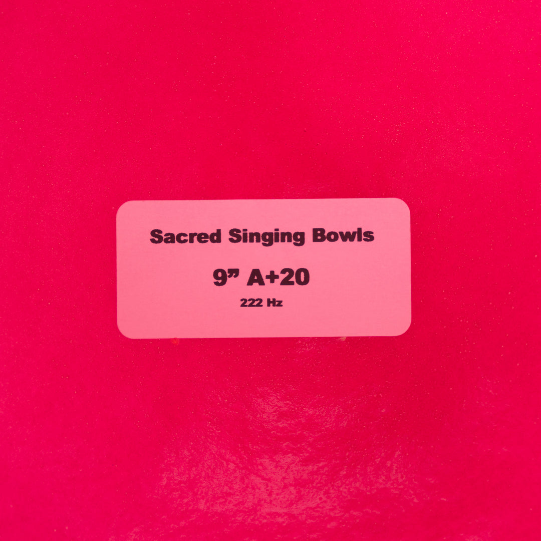 9" A+20 Rose Garden Singing Bowl