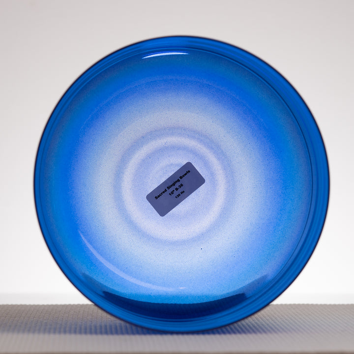 10" B-36 Sapphire Spirit & Prismatic Crystal Bowl