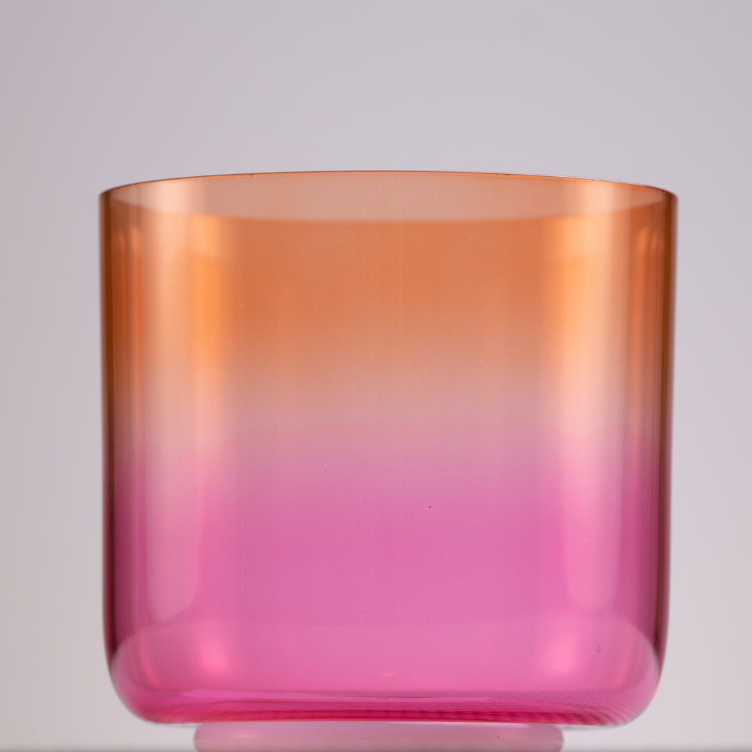 5.5" B-25 Harmonic Sunrise Crystal Singing Bowl