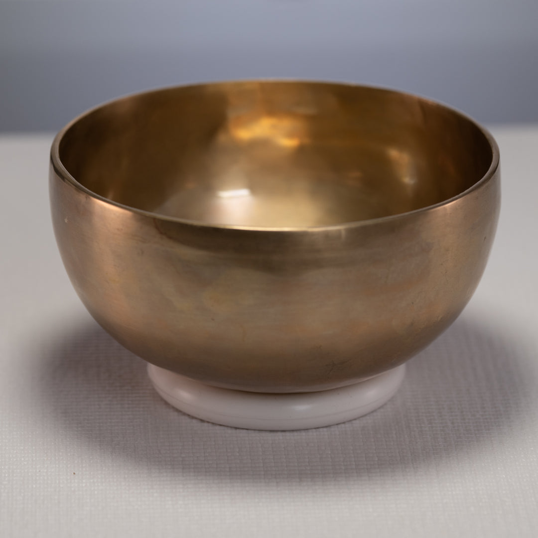 7.25" G+5 Himalayan Singing Bowl, Perfect Pitch