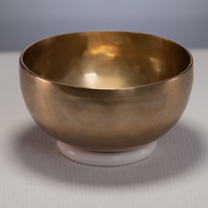 7.25" G+5 Himalayan Singing Bowl, Perfect Pitch