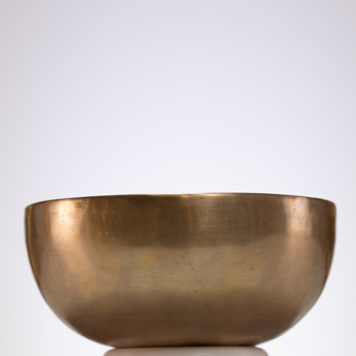 8" F#-2 Himalayan Singing Bowl, Perfect Pitch