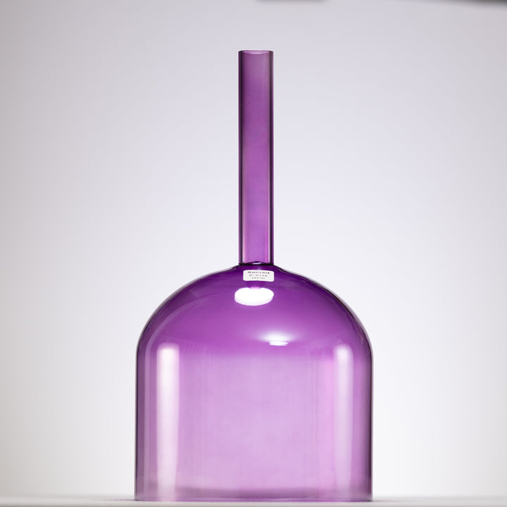 8" C+15 Lavender Lotus Crystal Singing Bowl, Handheld