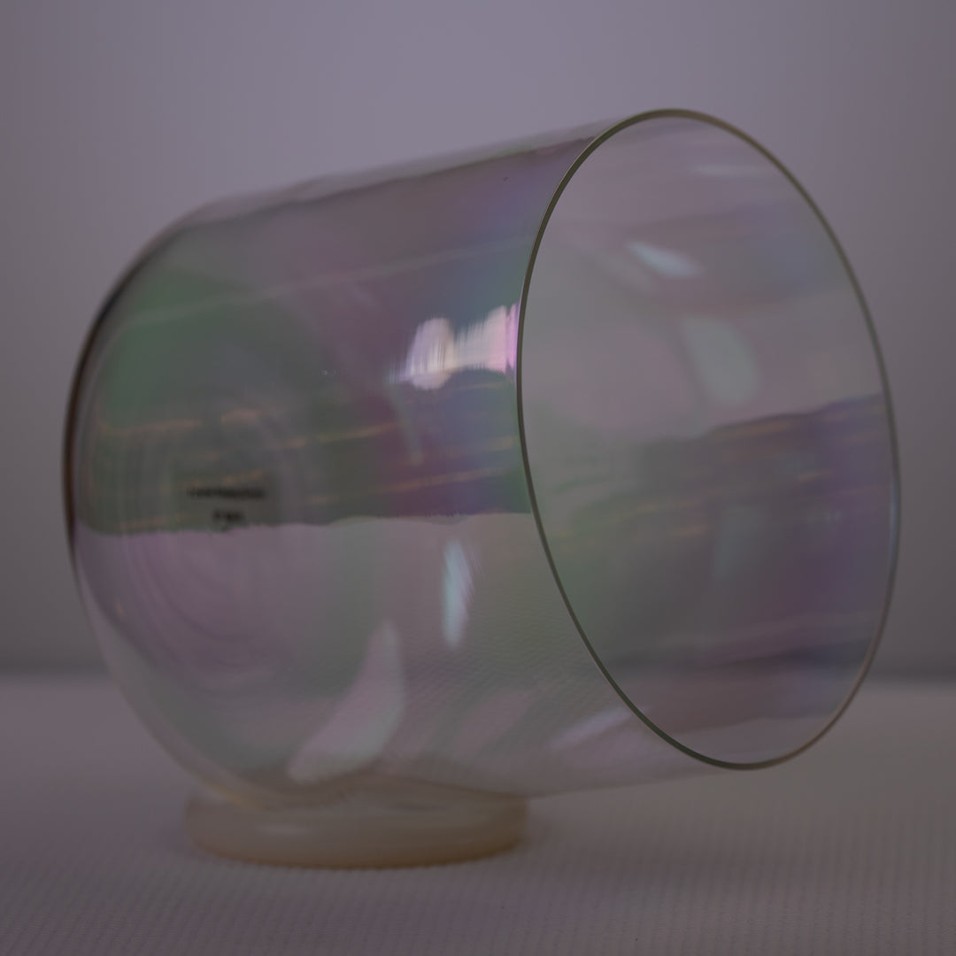 8" G#-9 Prismatic Crystal Singing Bowl