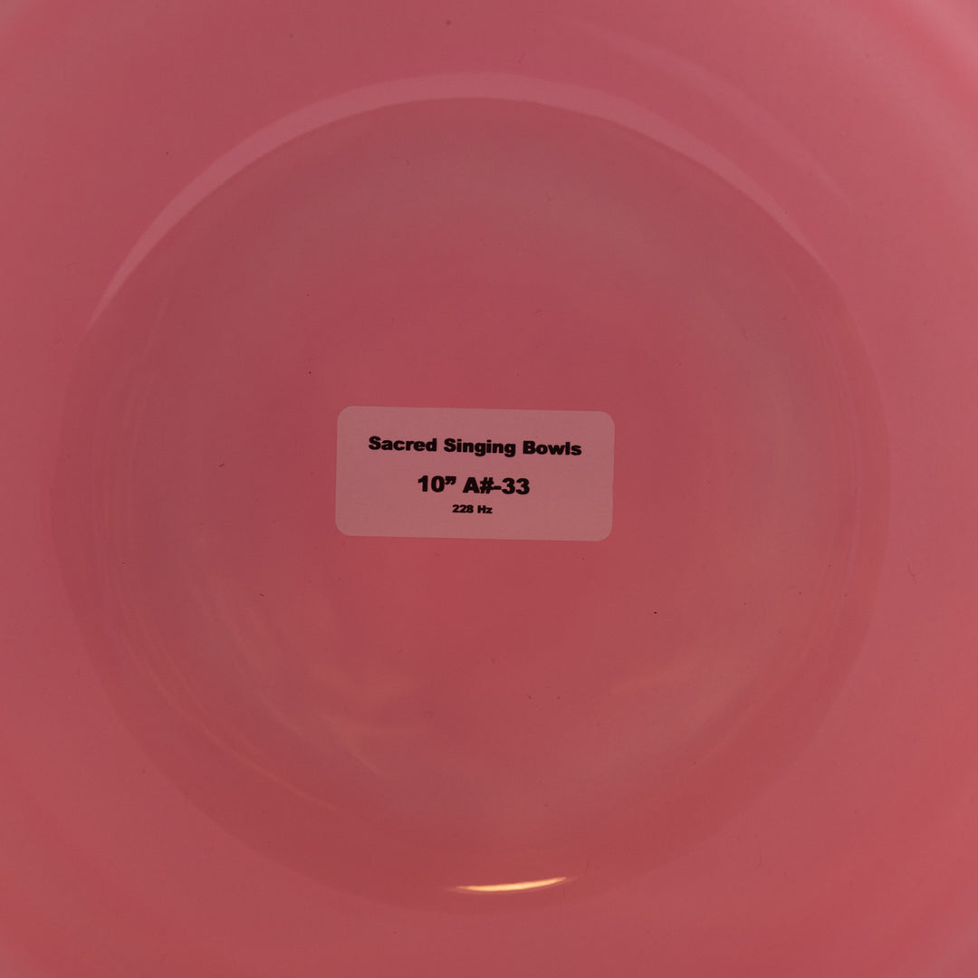 10" A#-33 Autumn Rose Sacred Symphony Bowl