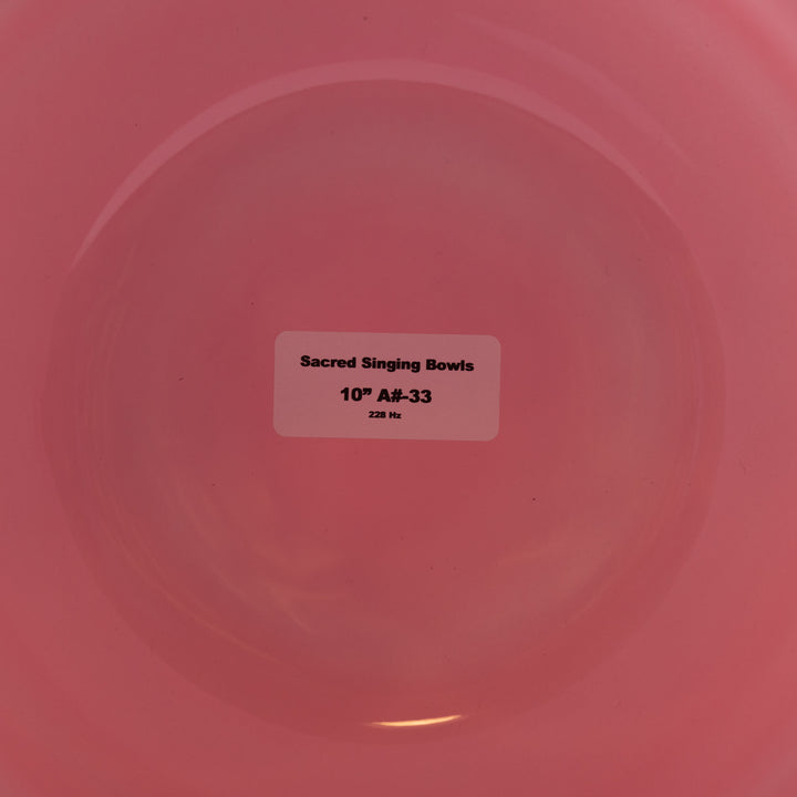 10" A#-33 Autumn Rose Sacred Symphony Bowl