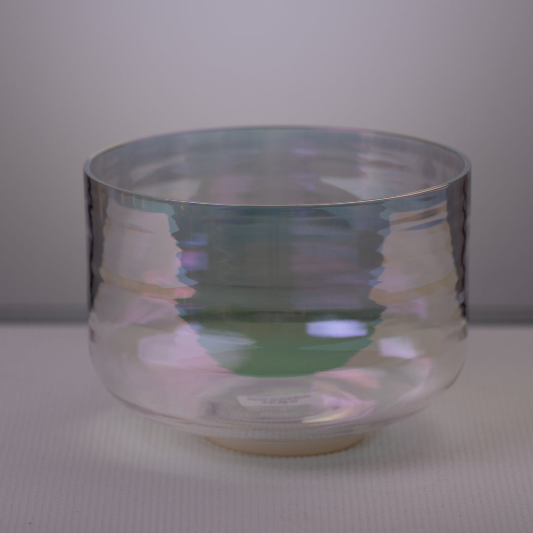 9.5" C#-37 Prismatic Crystal Singing Bowl