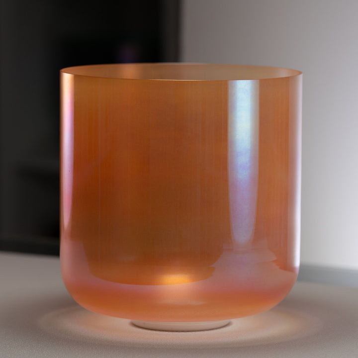 10" A#-10 Sunset Serenade Crystal Singing Bowl