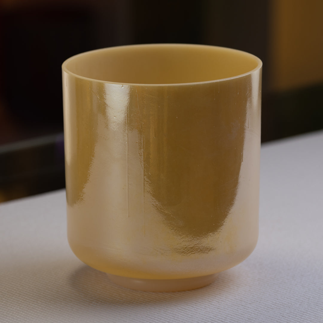 8" F#-45 White Gold & Palladium, Crystal Tones™