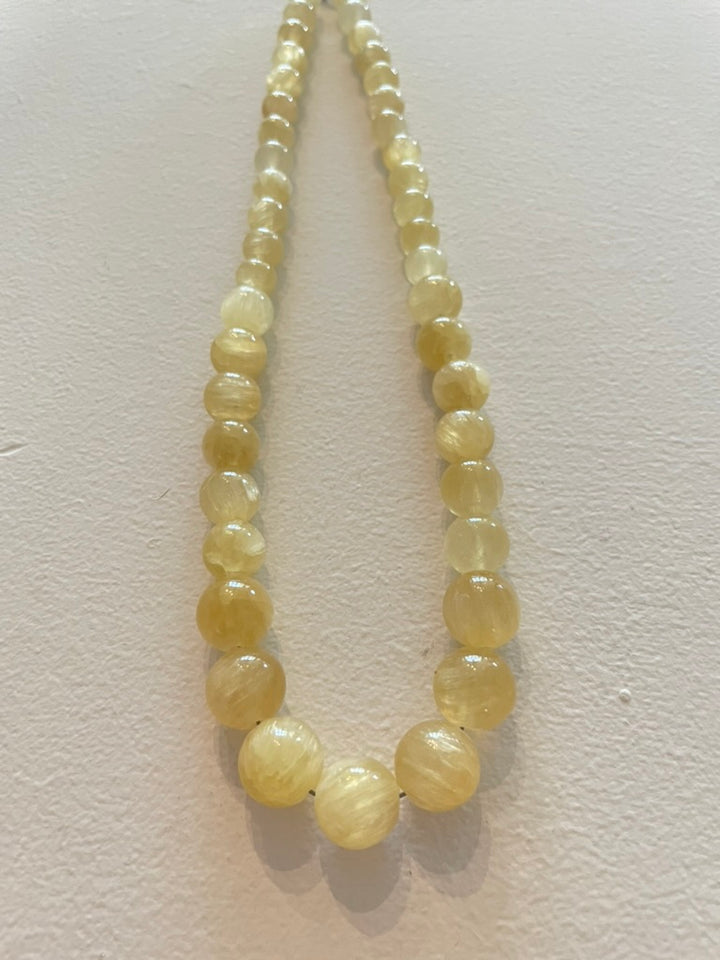 Yellow Calcite Necklace