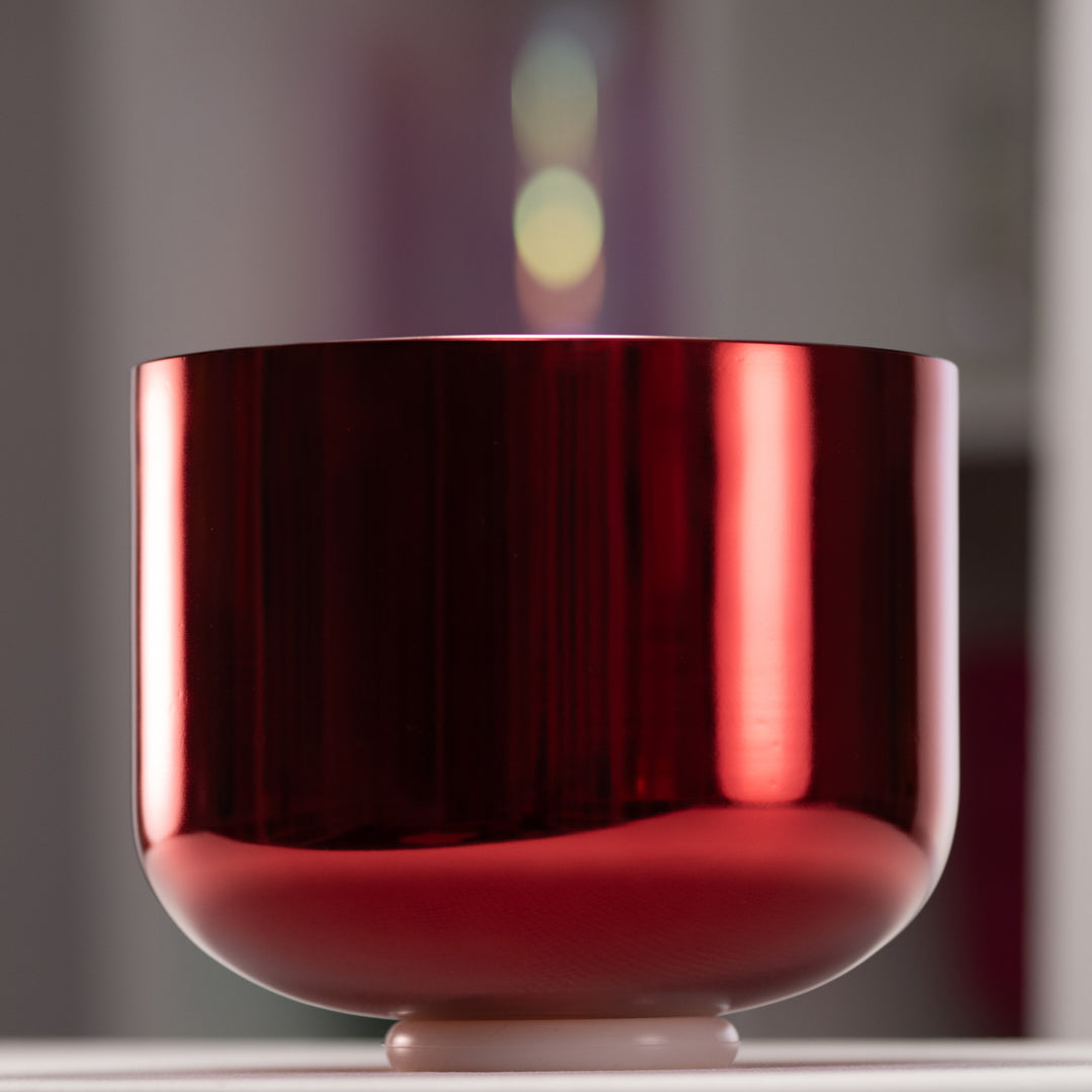 10" G-11 Ruby Ray Crystal Singing Bowl