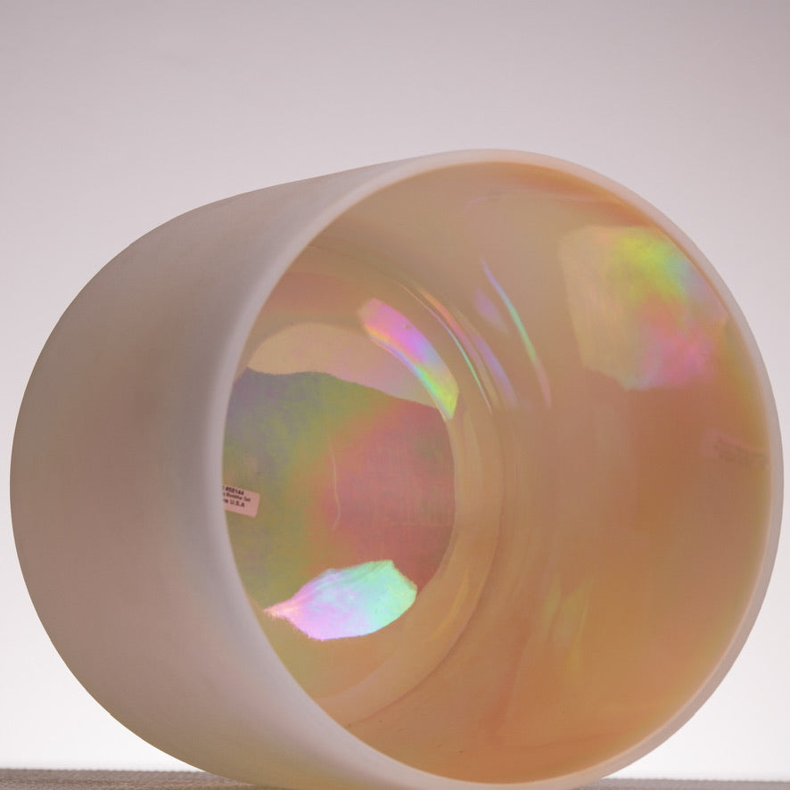 12" C#-30 Classic Frosted with Laughing Buddha inside, Crystal Tones™