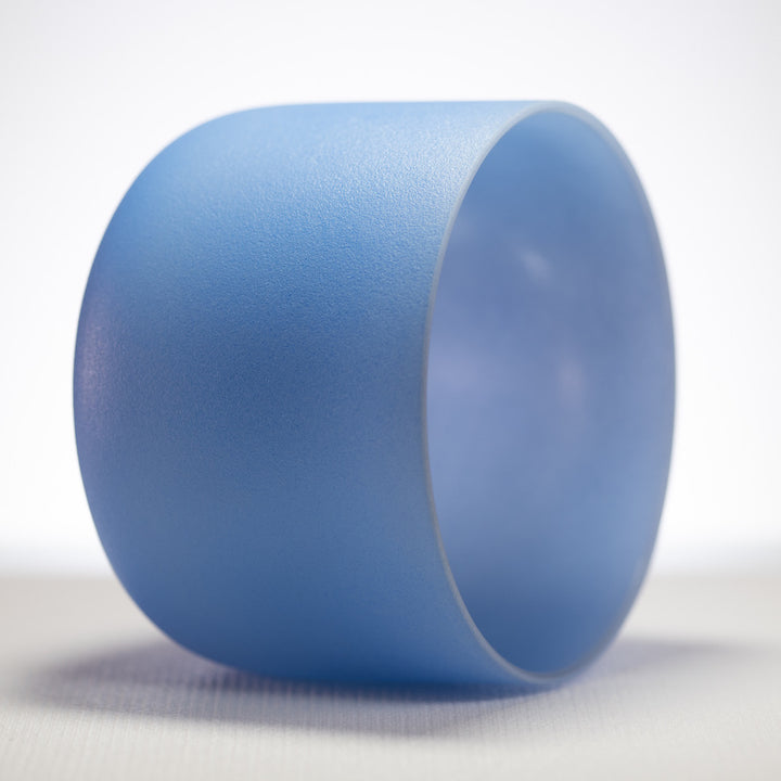 9" G-27 Father Sky Frosted Crystal Singing Bowl