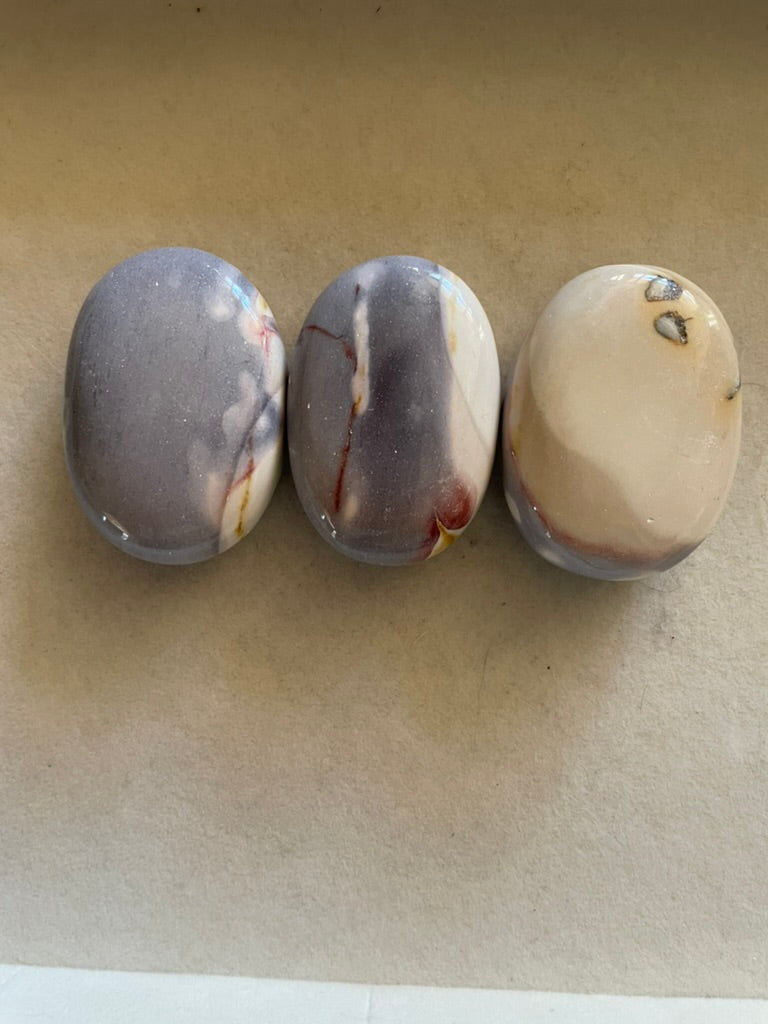 Mookaite Palm Stone