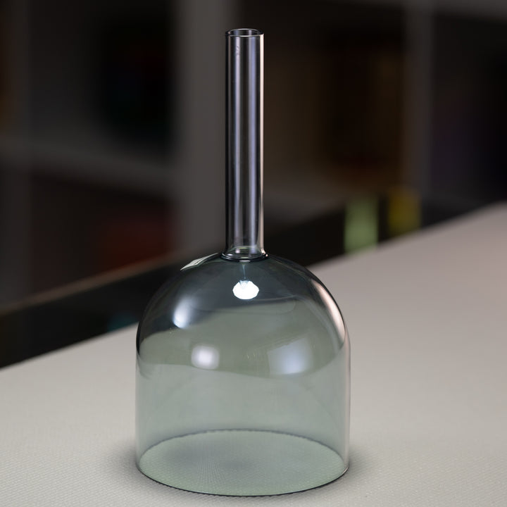 6" A-40 Indigo Child Handheld Crystal Singing Bowl