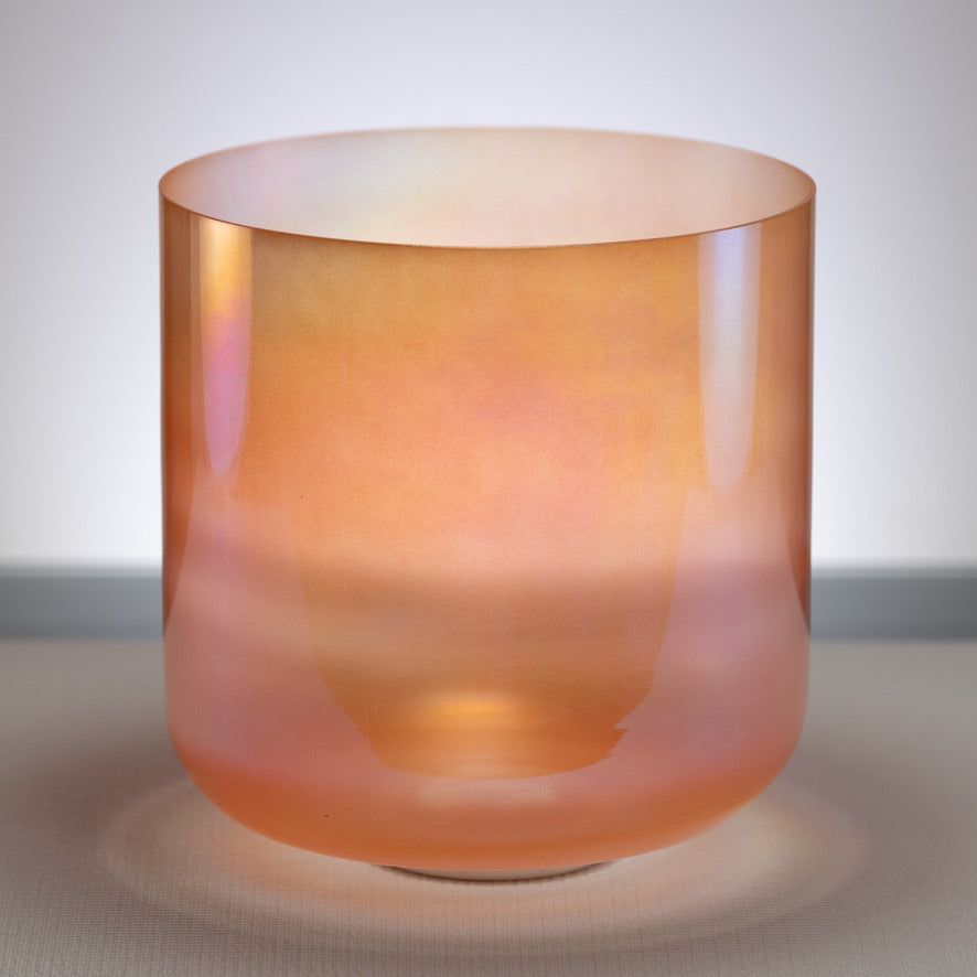 10" A#-10 Sunset Serenade Crystal Singing Bowl