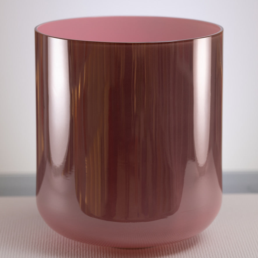 12" F-19 Autumn Rose Crystal Symphony Bowl, Tall