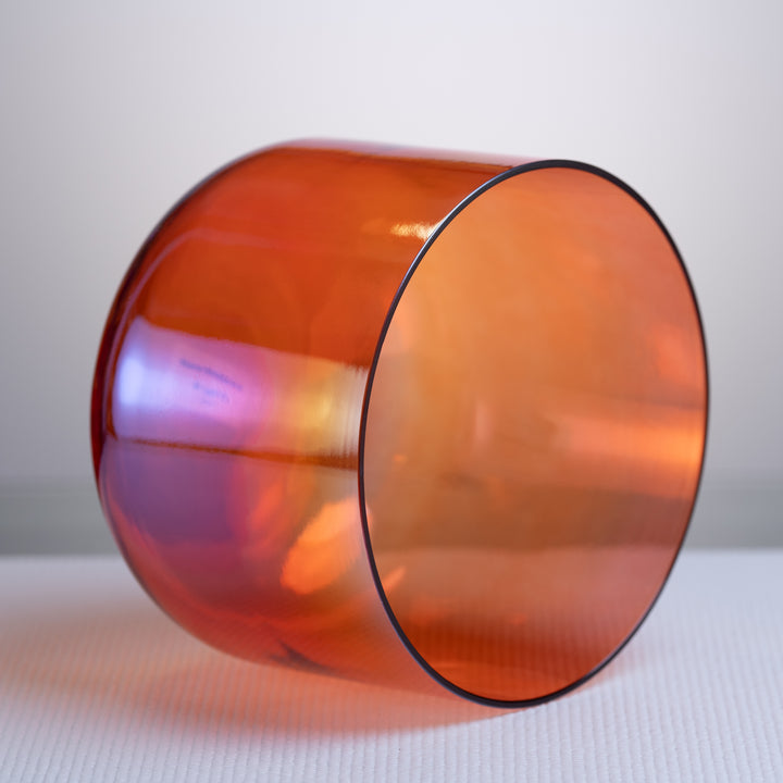 9" A#-18 Topaz Transformation Singing Bowl