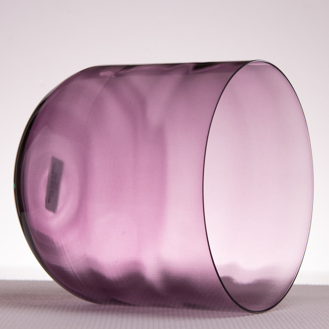 9" D#-14 Amethyst Activation Crystal Singing Bowl