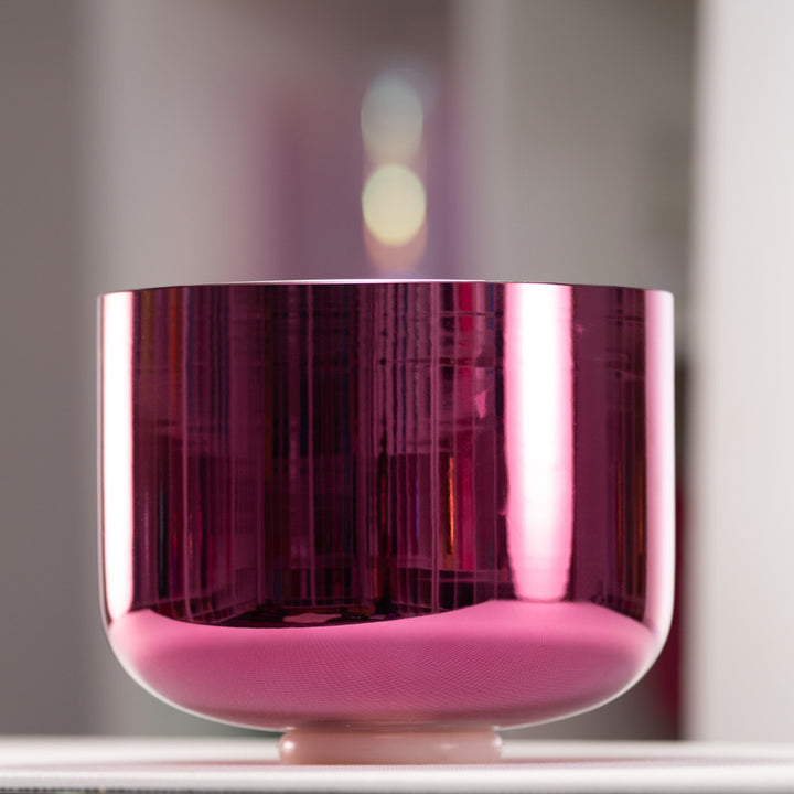 11" F#+45 Radiant Rose Crystal Singing Bowl