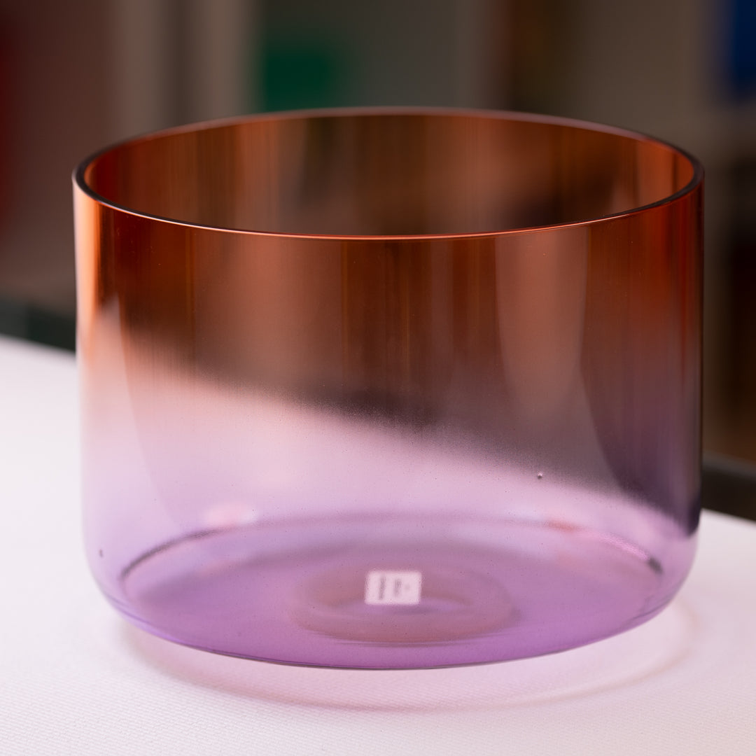 11.75" A#-30 Sunset Bloom Crystal Symphony Bowl