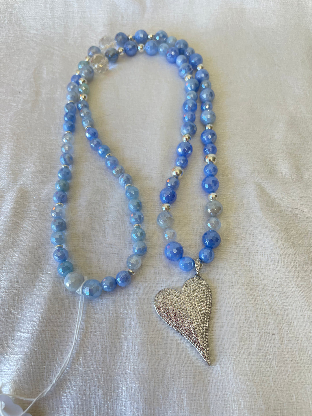 Light Blue Agate Mala