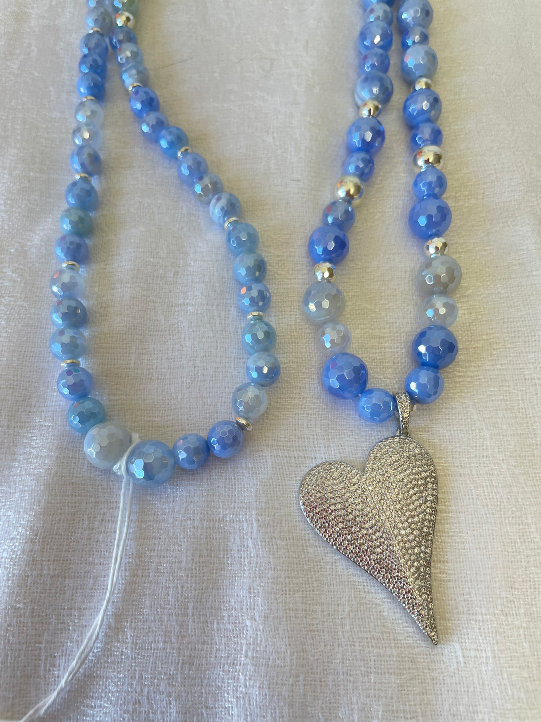 Light Blue Agate Mala