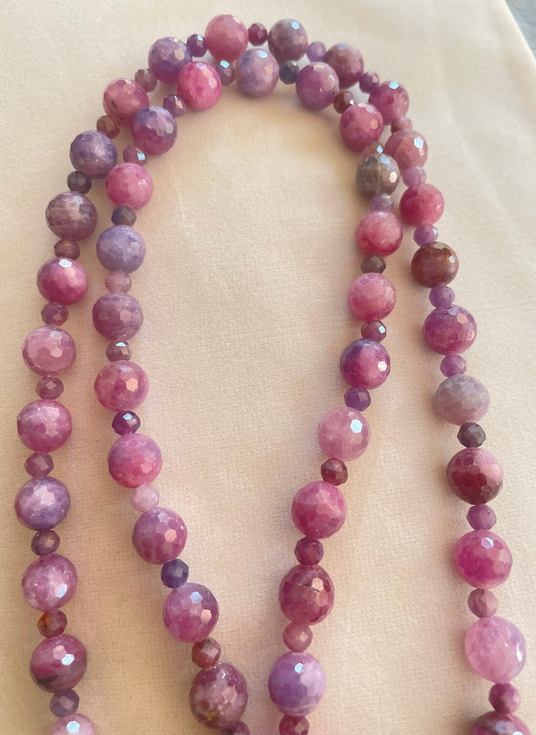 Natural Ruby Mala