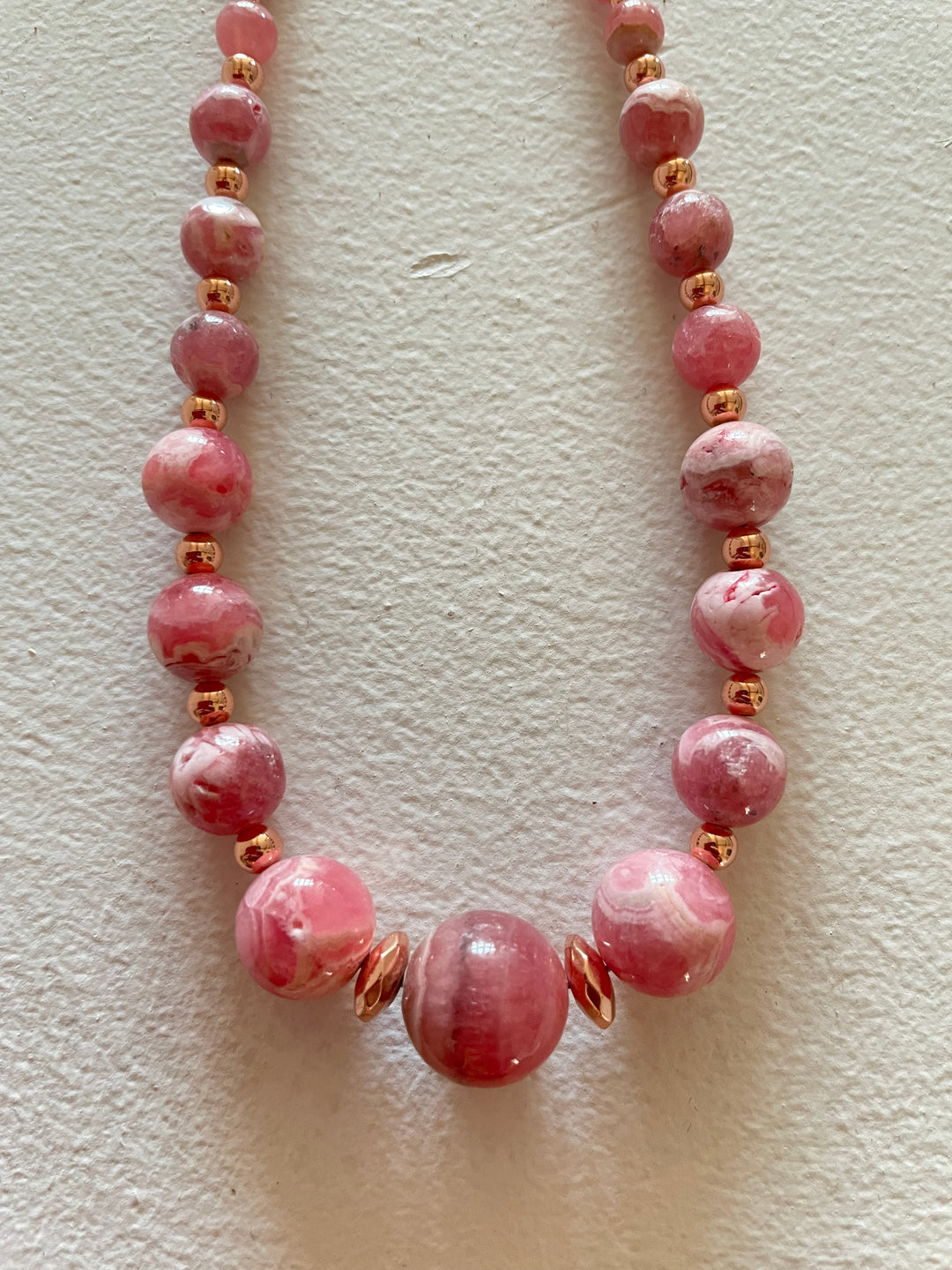 Rhodochrosite Necklace