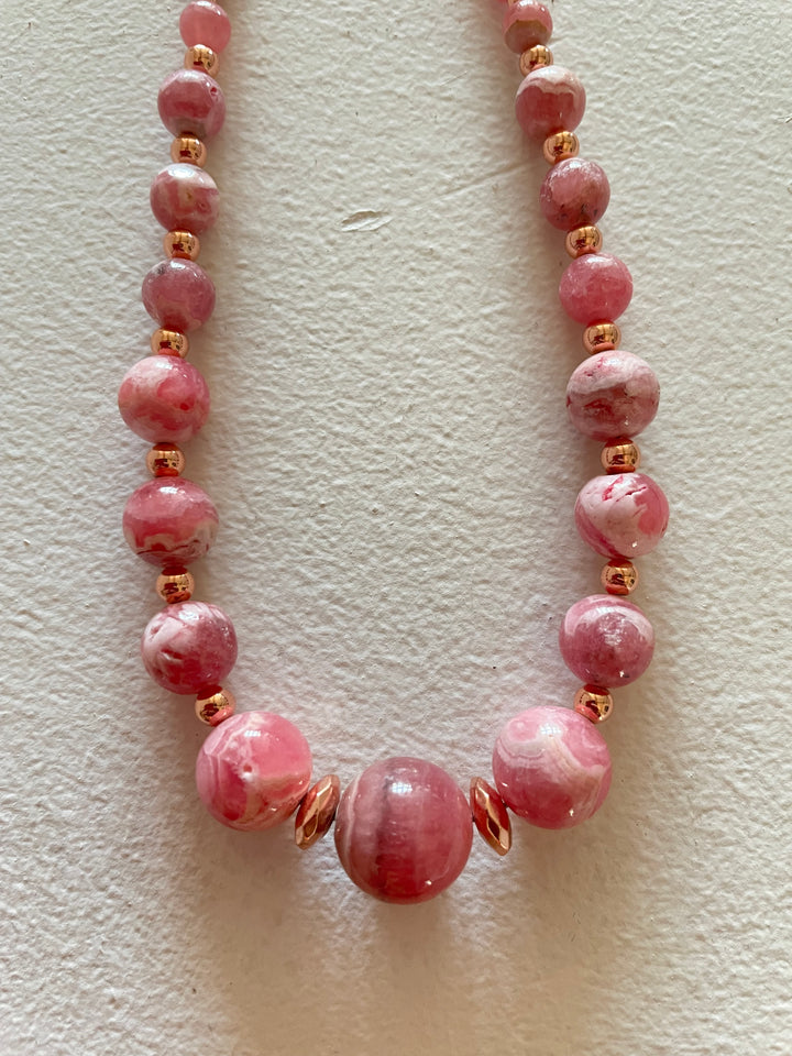 Rhodochrosite Necklace