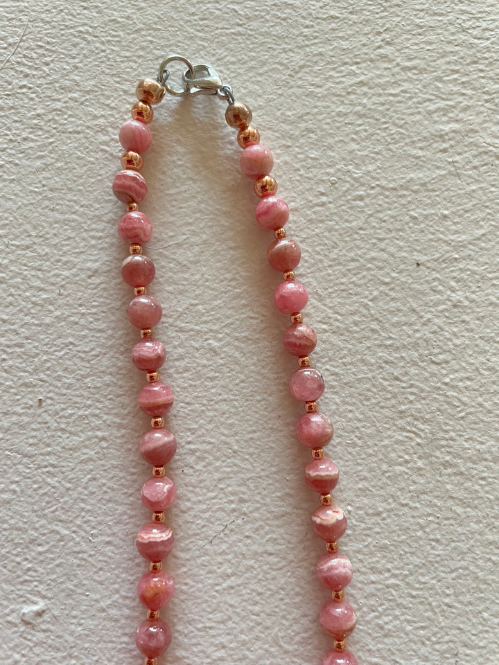 Rhodochrosite Necklace