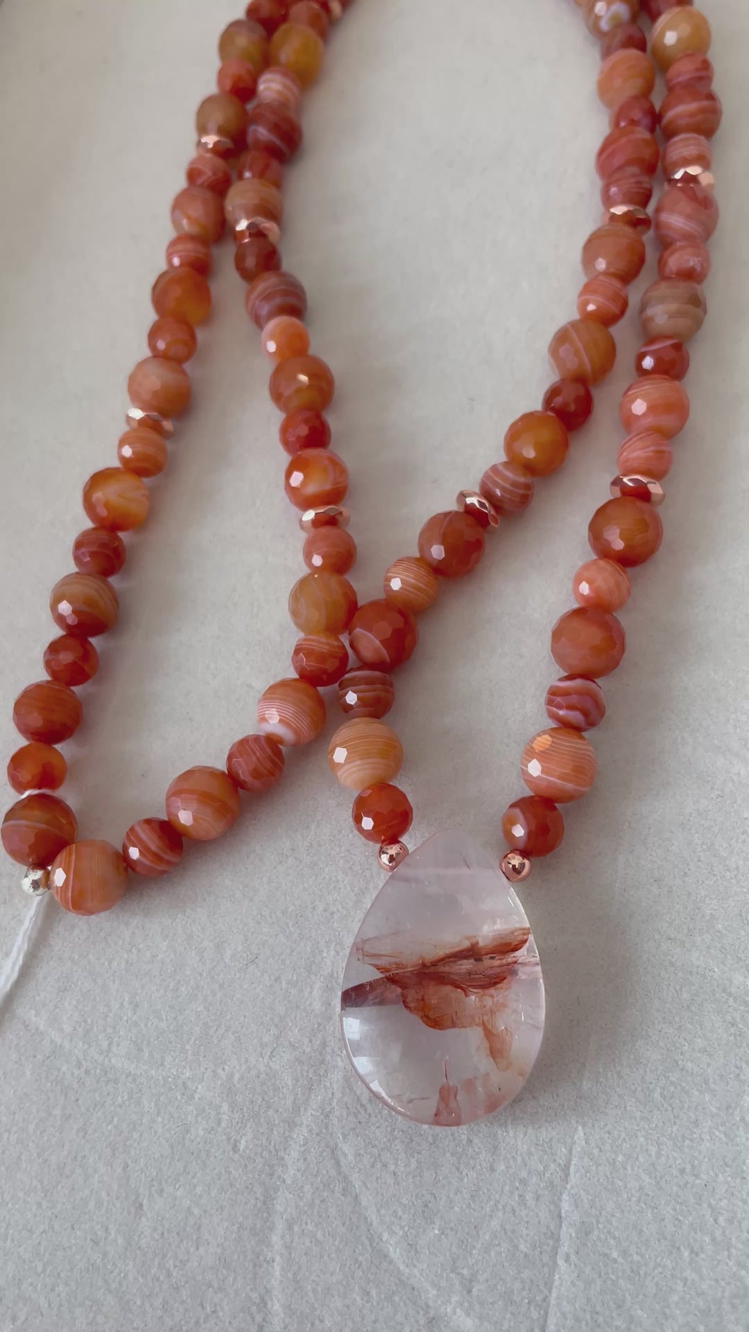 Faceted Banded Agate