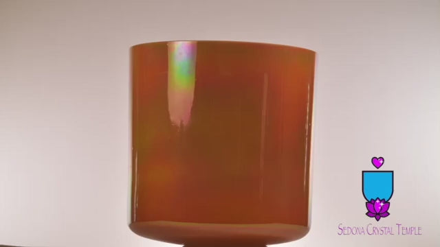 9" F+45 Sedona Red Rock & Platinum, Crystal Tones™