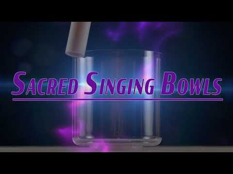 Sacred Singing Bowls: 6" F#-30 Clear Quartz Crystal Singing Bowl