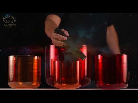 Garnet Gateway: Singing Bowl Set in A Major