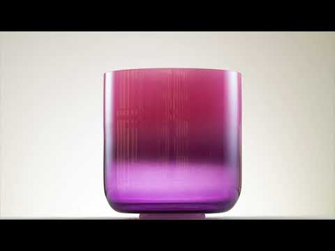 9" E-10 Blossoming Heart Crystal Singing Bowl