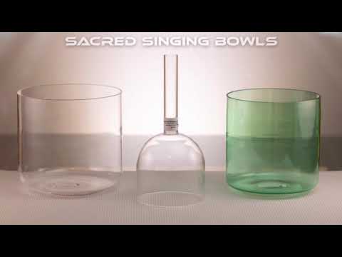 C Major: Harmonic Crystal Singing Bowl Set