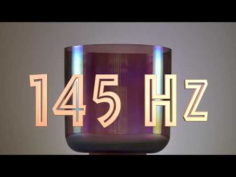 9.25" D-10 Amethyst Activation Crystal Singing Bowl