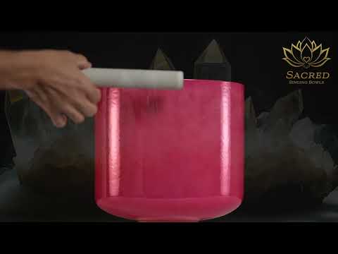 10" F-11 Dreamy Peony Singing Bowl from Sacred Singing Bowls