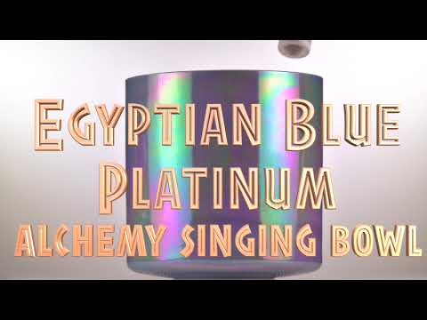 8" C+35 Egyptian Blue & Platinum, Crystal Tones™