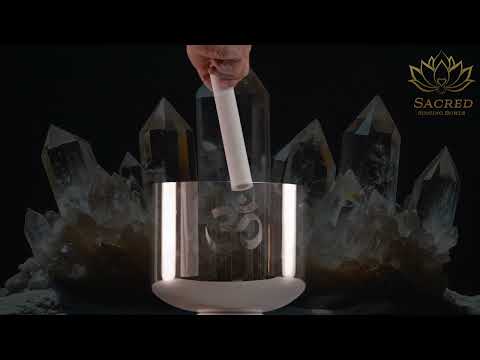 10" A-37 Silver Star Crystal Singing Bowl